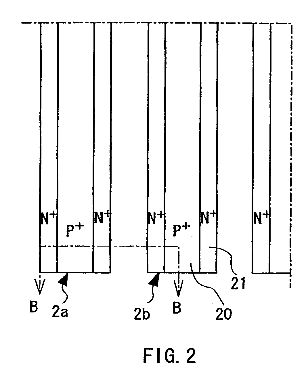 Semiconductor device having shallow trenches and method for manufacturing the same