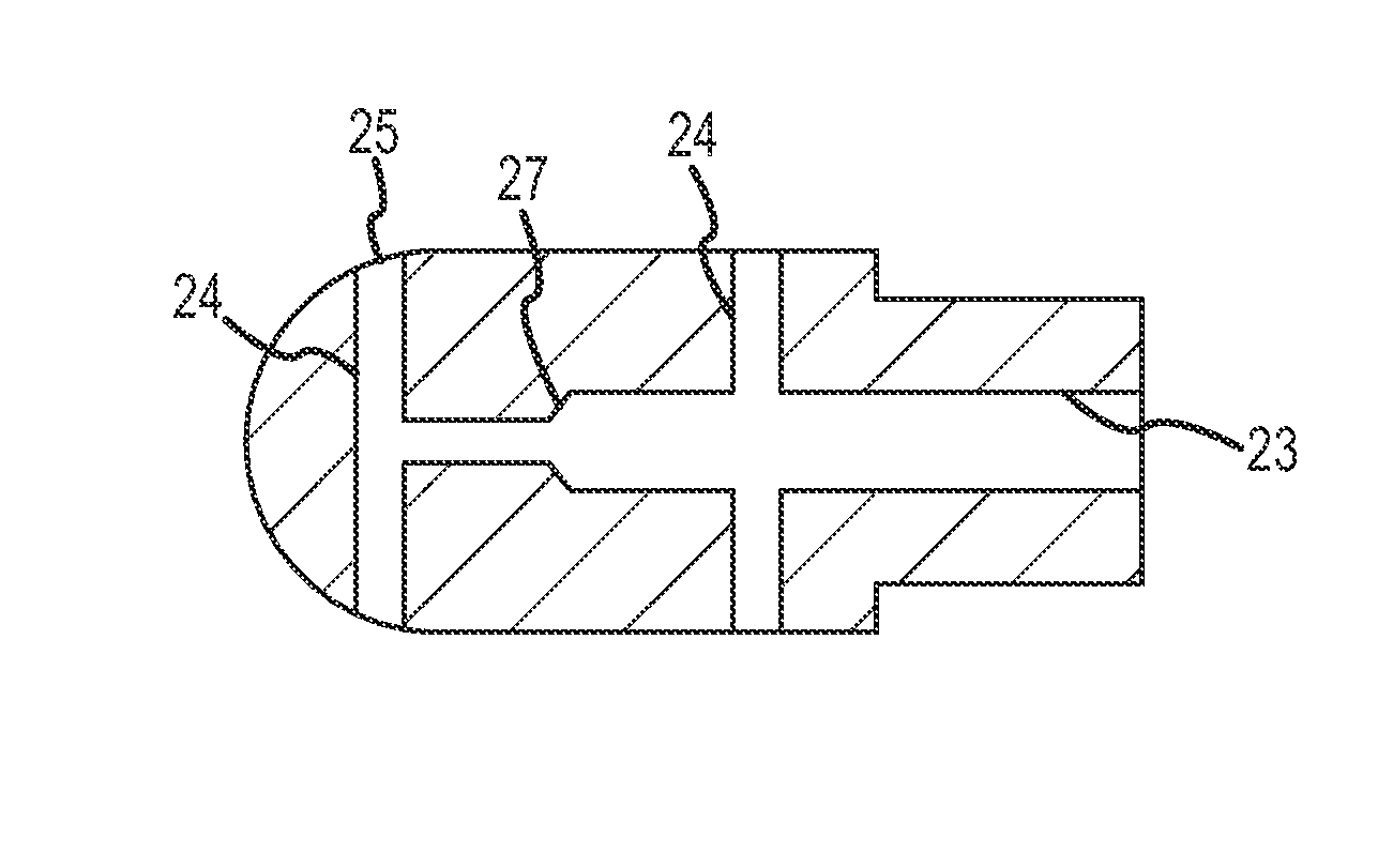 Irrigated catheter with improved fluid flow