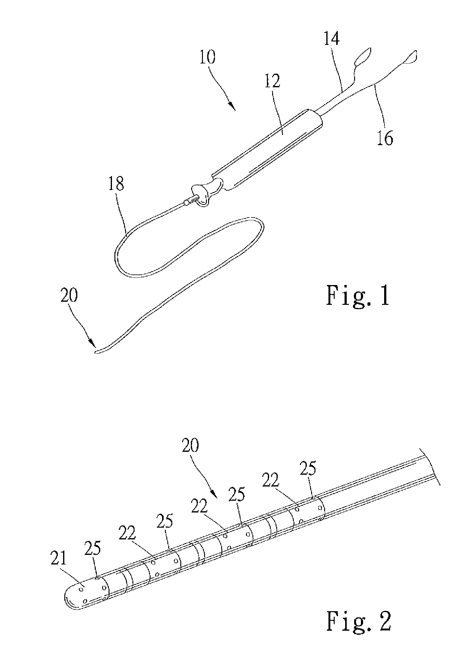 Irrigated catheter with improved fluid flow