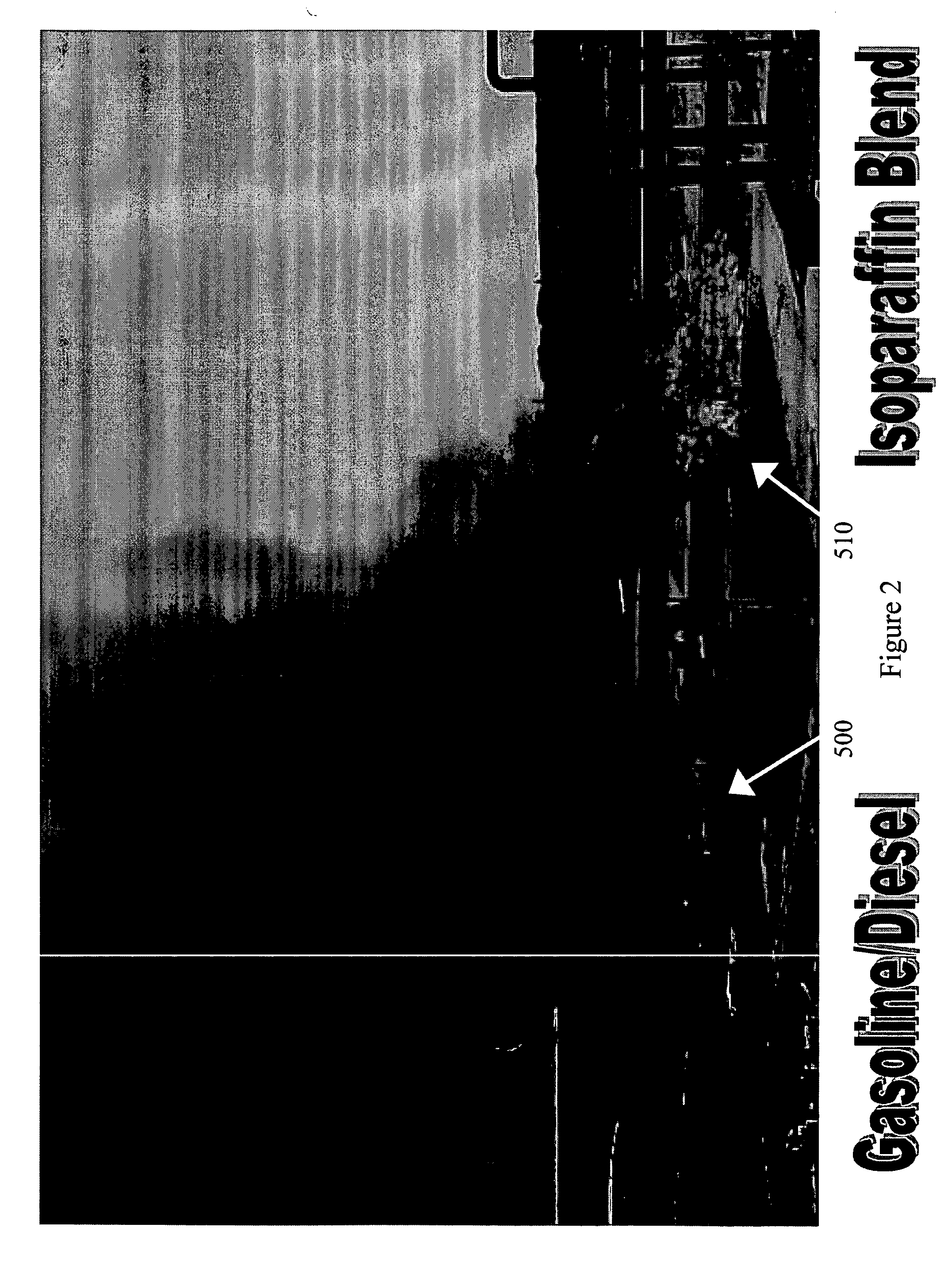 Firefighting training fluid and method for making same