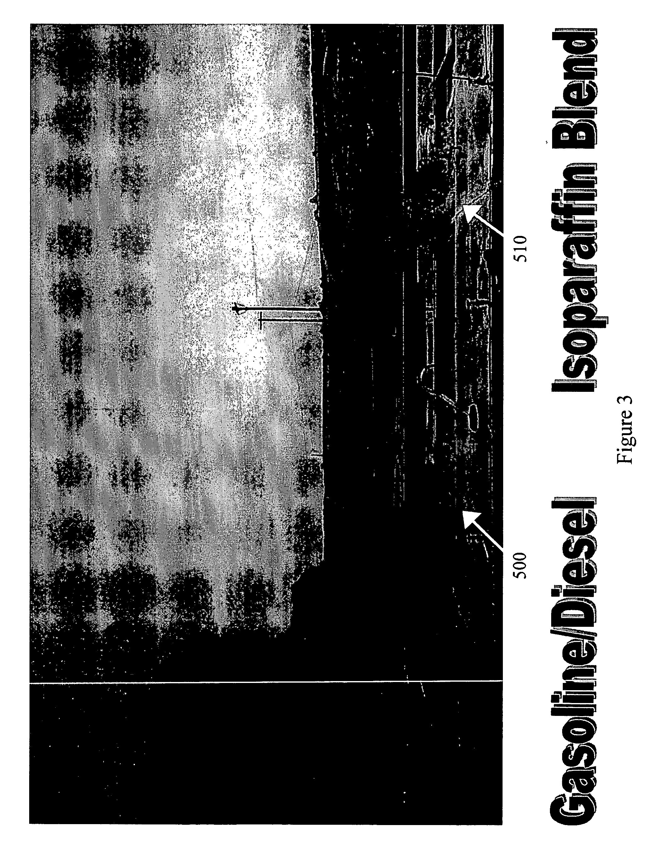 Firefighting training fluid and method for making same