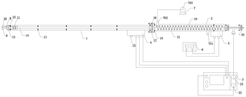 Sampling device for SO3 in stationary pollution source flue gas