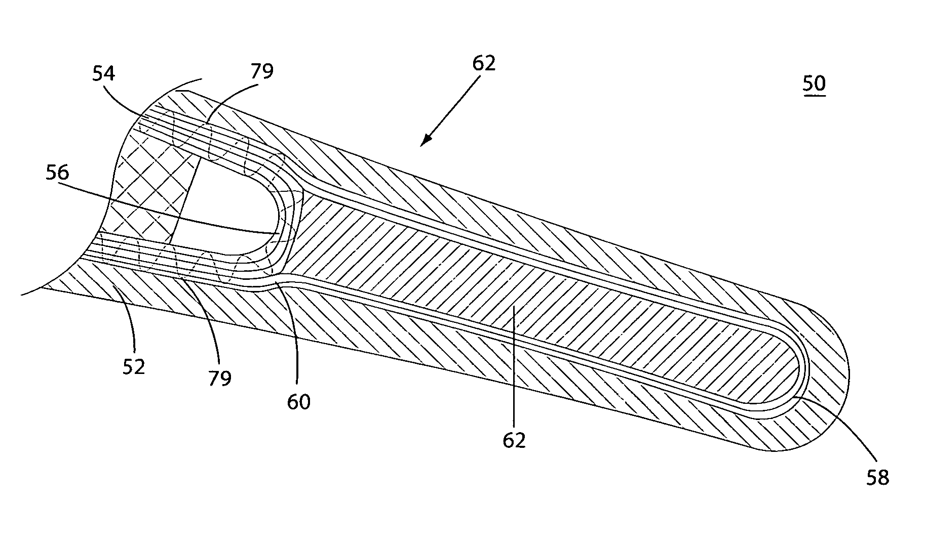 Ceramic matrix composite airfoil trailing edge arrangement