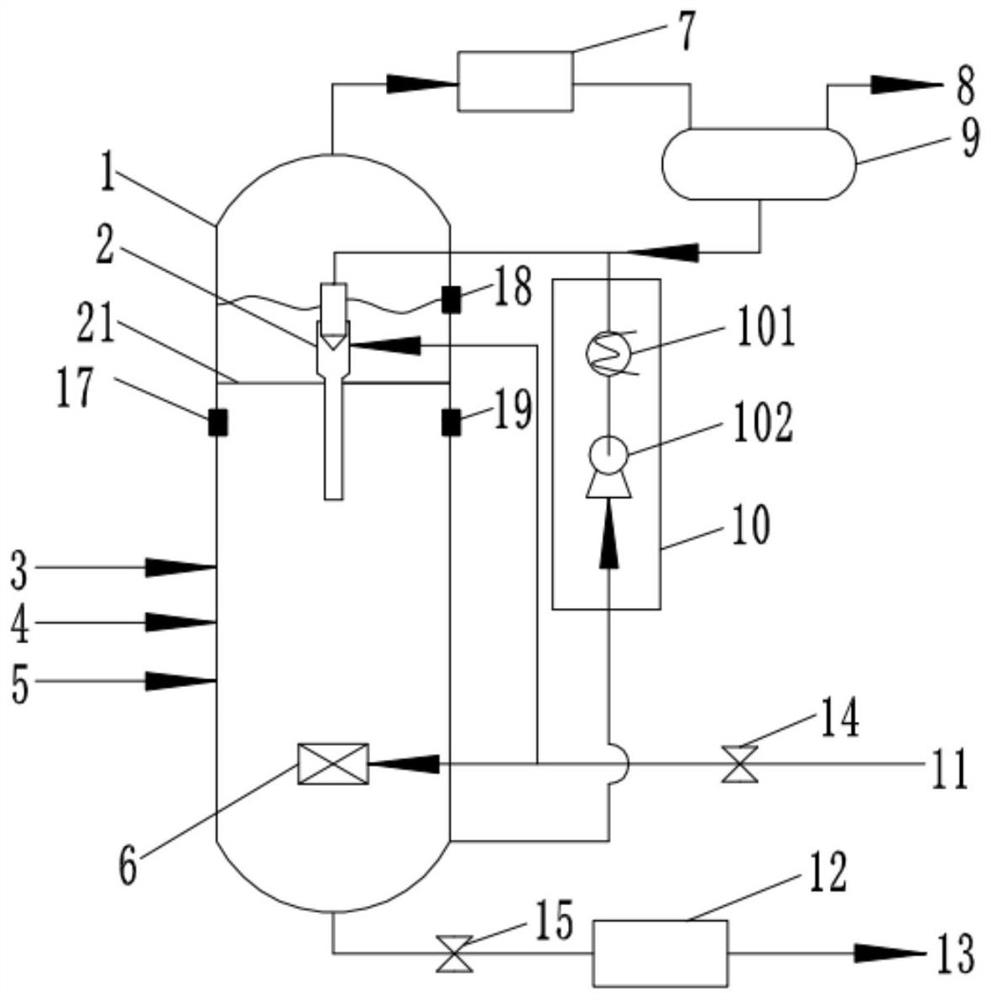 Control system and process for producing terephthalic acid by m-xylene oxidation