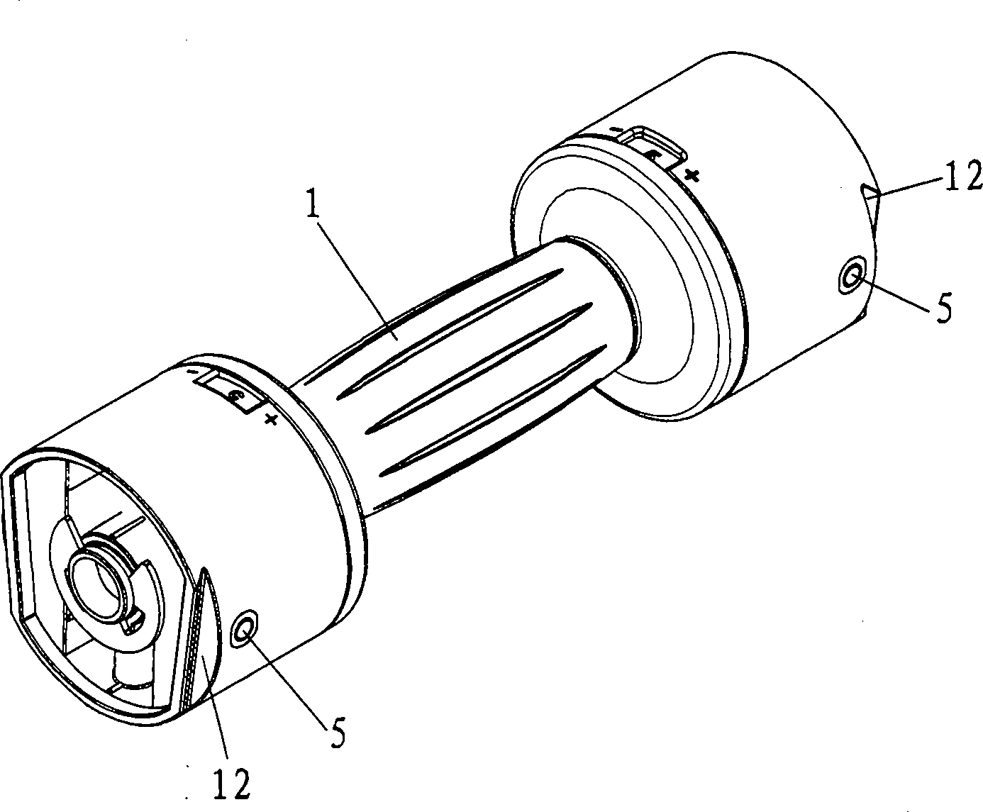 Gear shifting type dumbbell