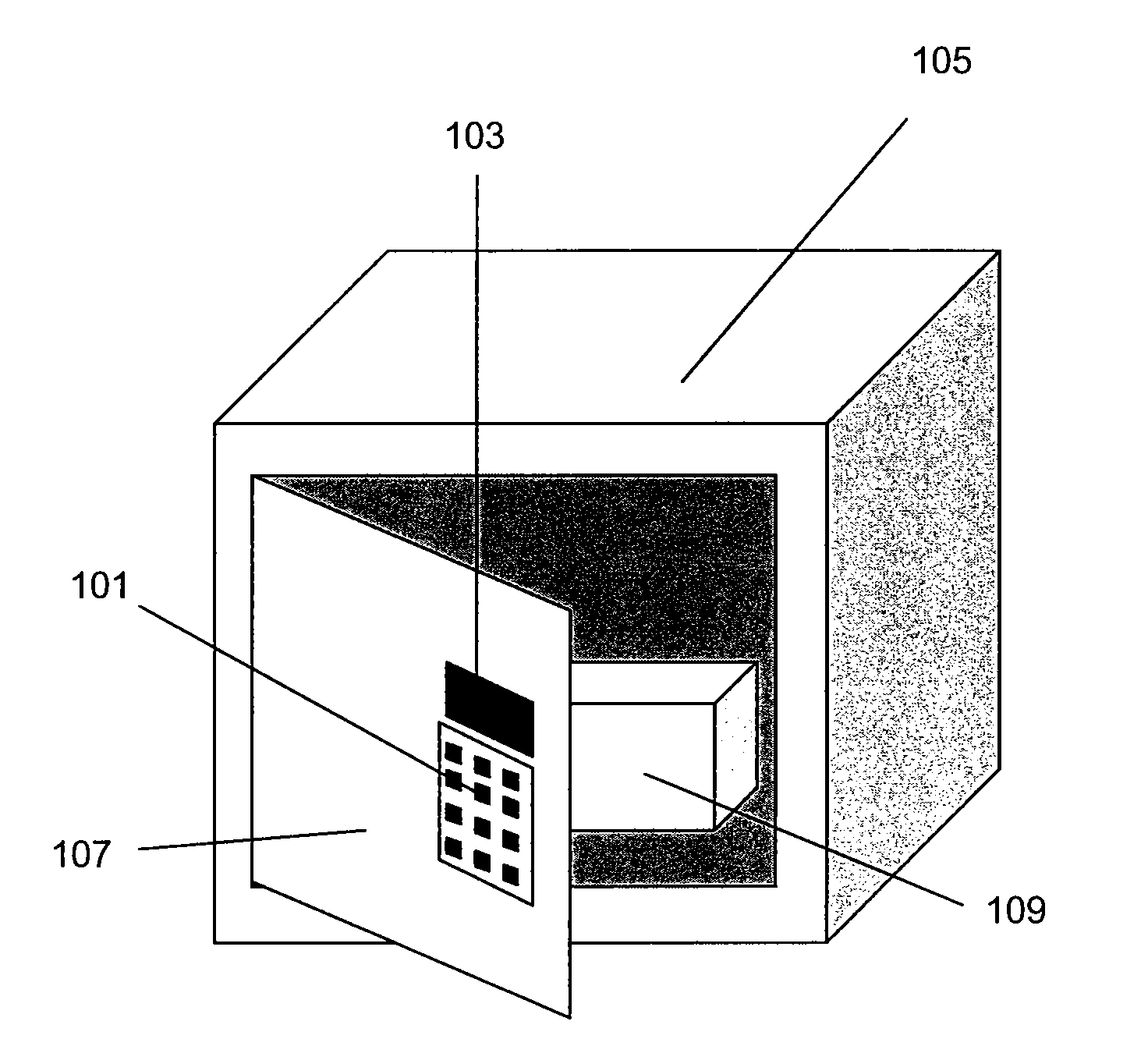 Secure parcel delivery in the absence of the intended recipient