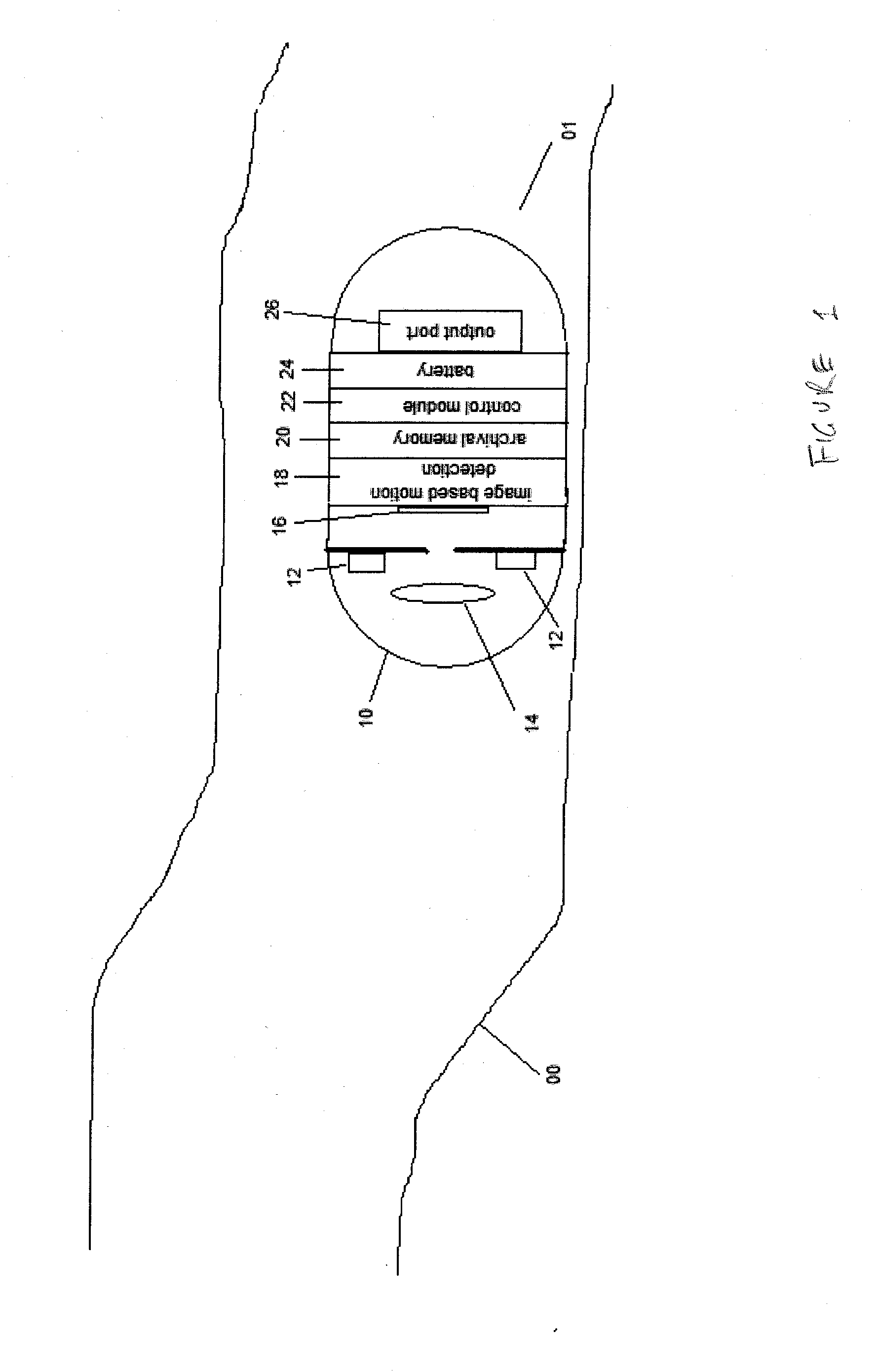 Onboard data storage and method