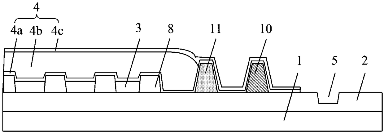 A flexible display panel and a flexible display device