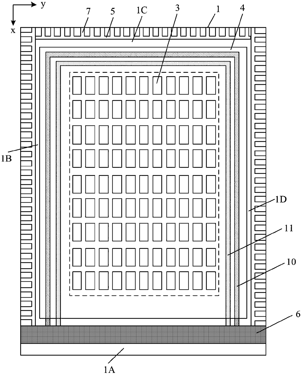 A flexible display panel and a flexible display device