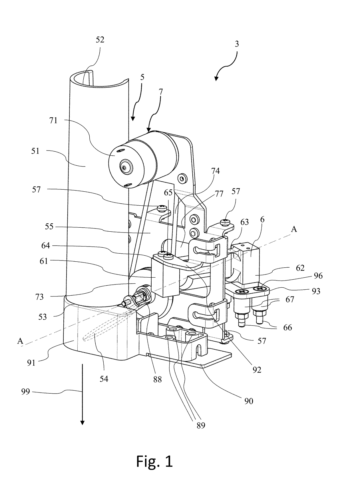 Method and machine for dispensing doses of coffee grounds