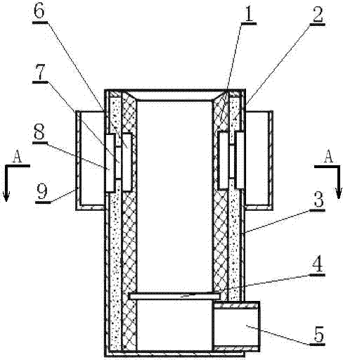 Environment-friendly energy-saving semiconductor self-electricity-generating honeycomb briquette stove