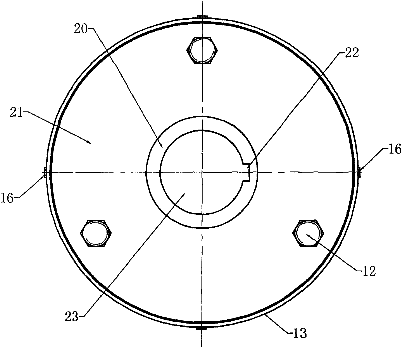 Polishing grinding head