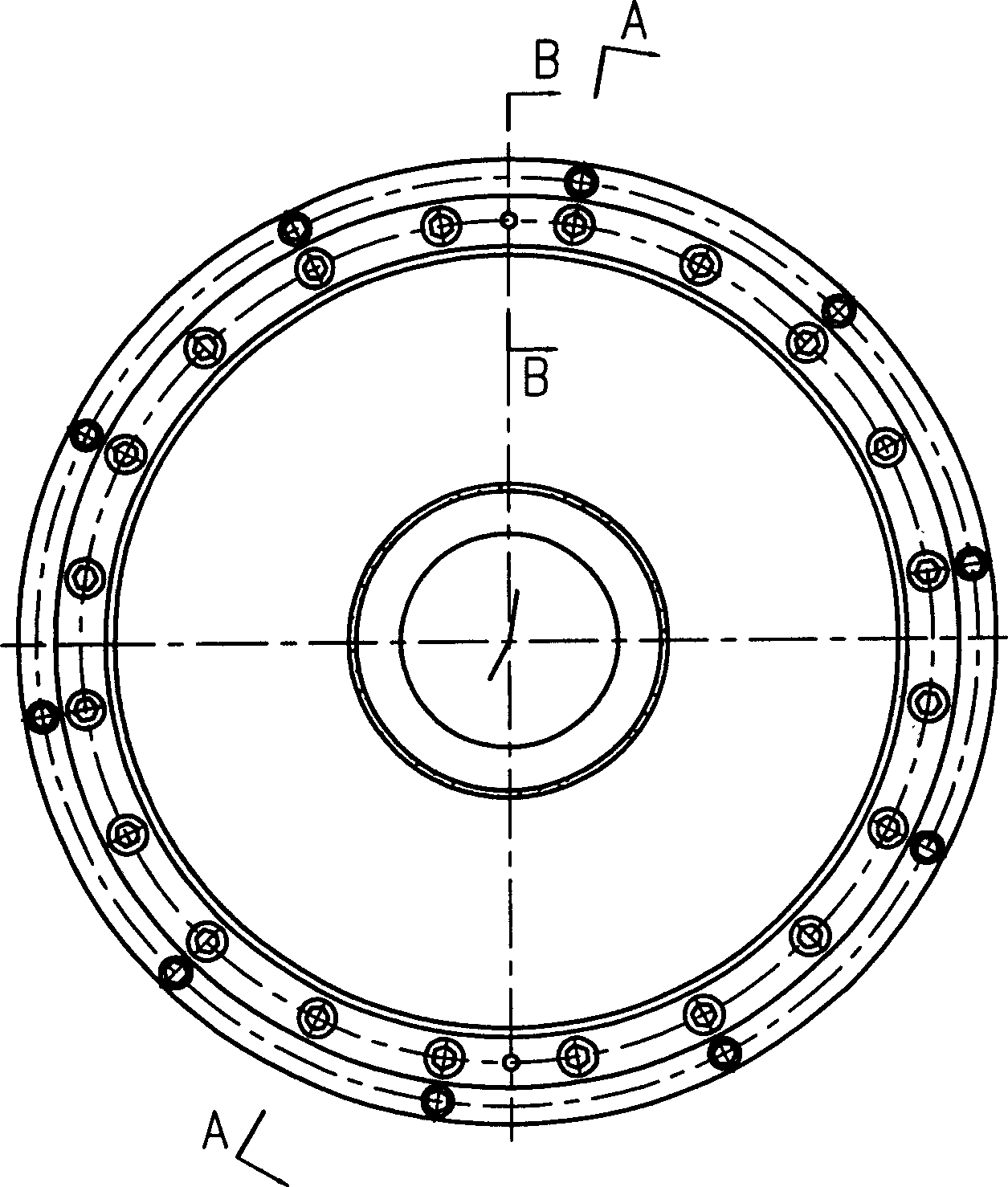 Multicutter technique for cutting inner circle and device