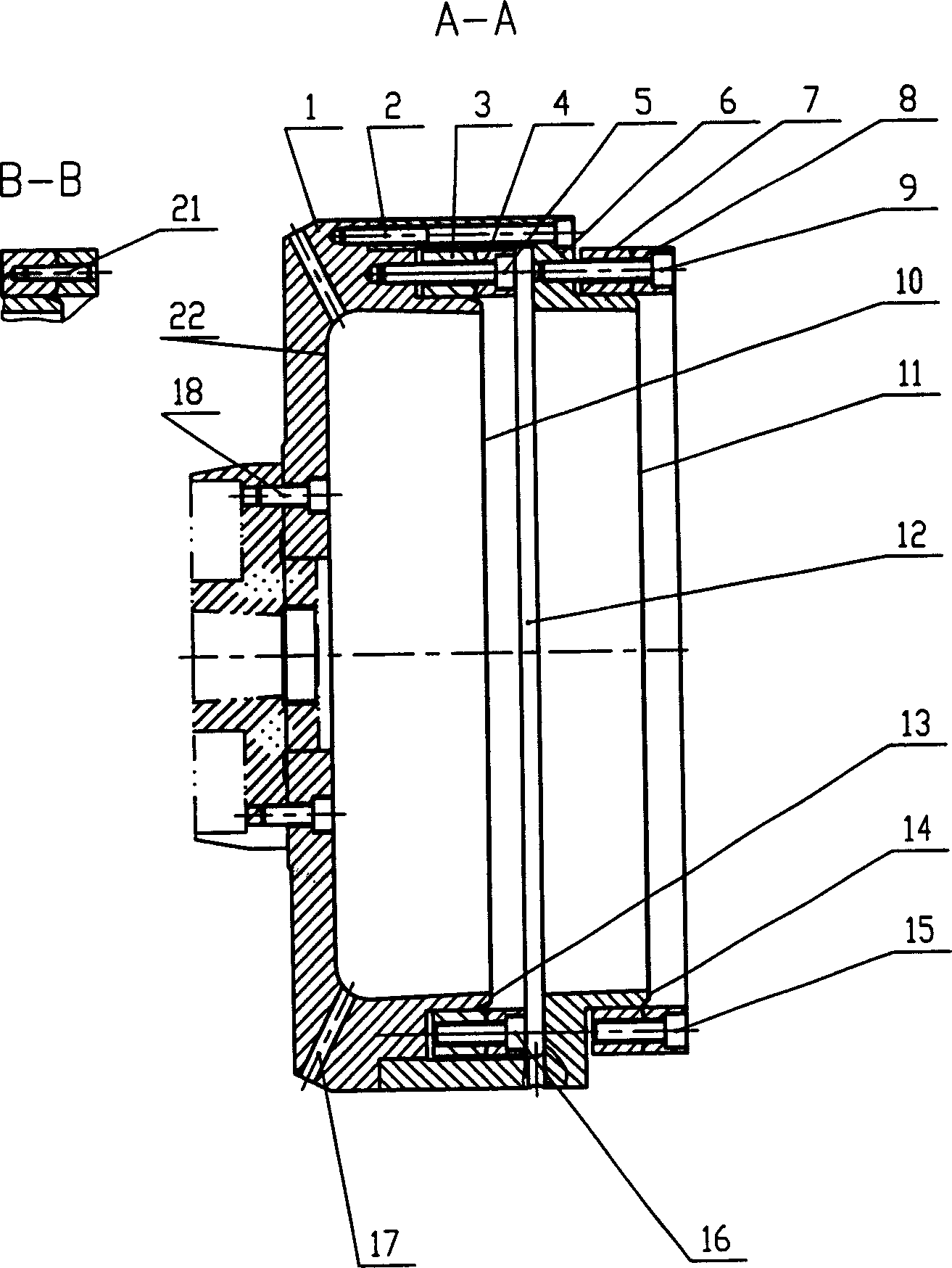 Multicutter technique for cutting inner circle and device