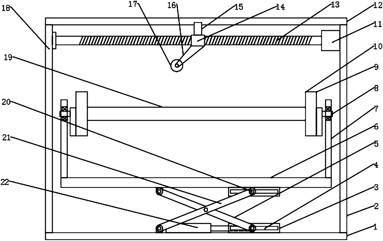 Efficient furniture board polishing device