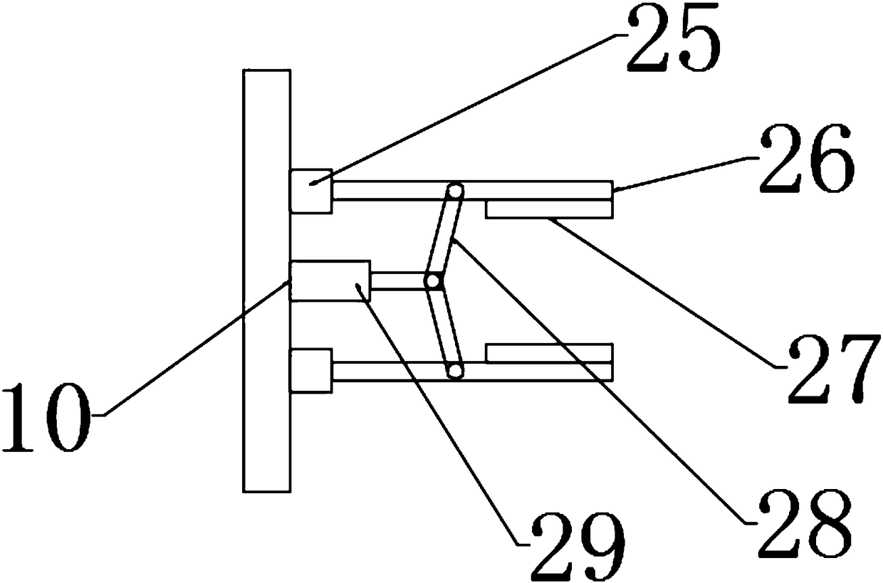 Efficient furniture board polishing device