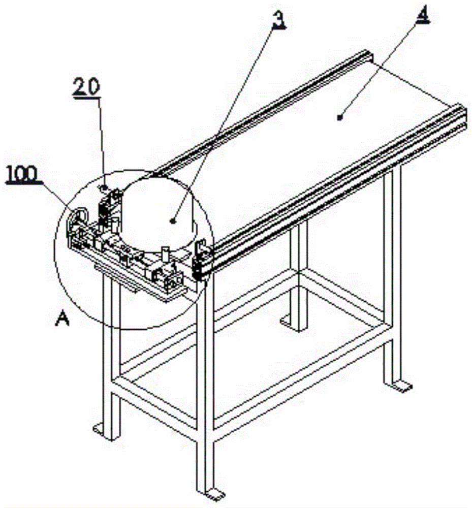 Automatic crimping device for stainless steel pot