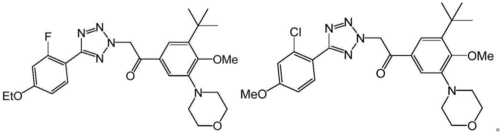 Halogenated tetrazolium acetophenone compound, its preparation method and use