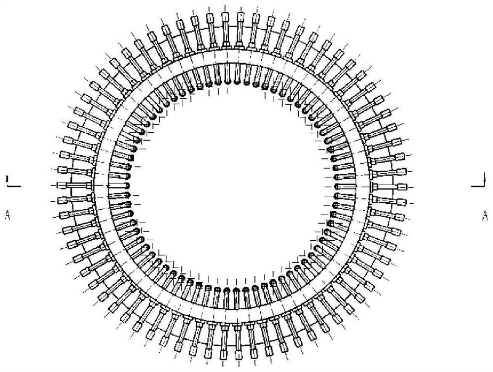 Foundation ring, and processing and construction method thereof