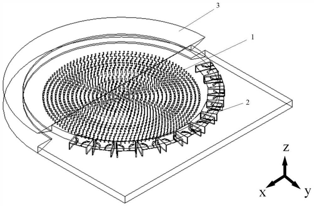 Terahertz Luneberg lens multi-beam antenna