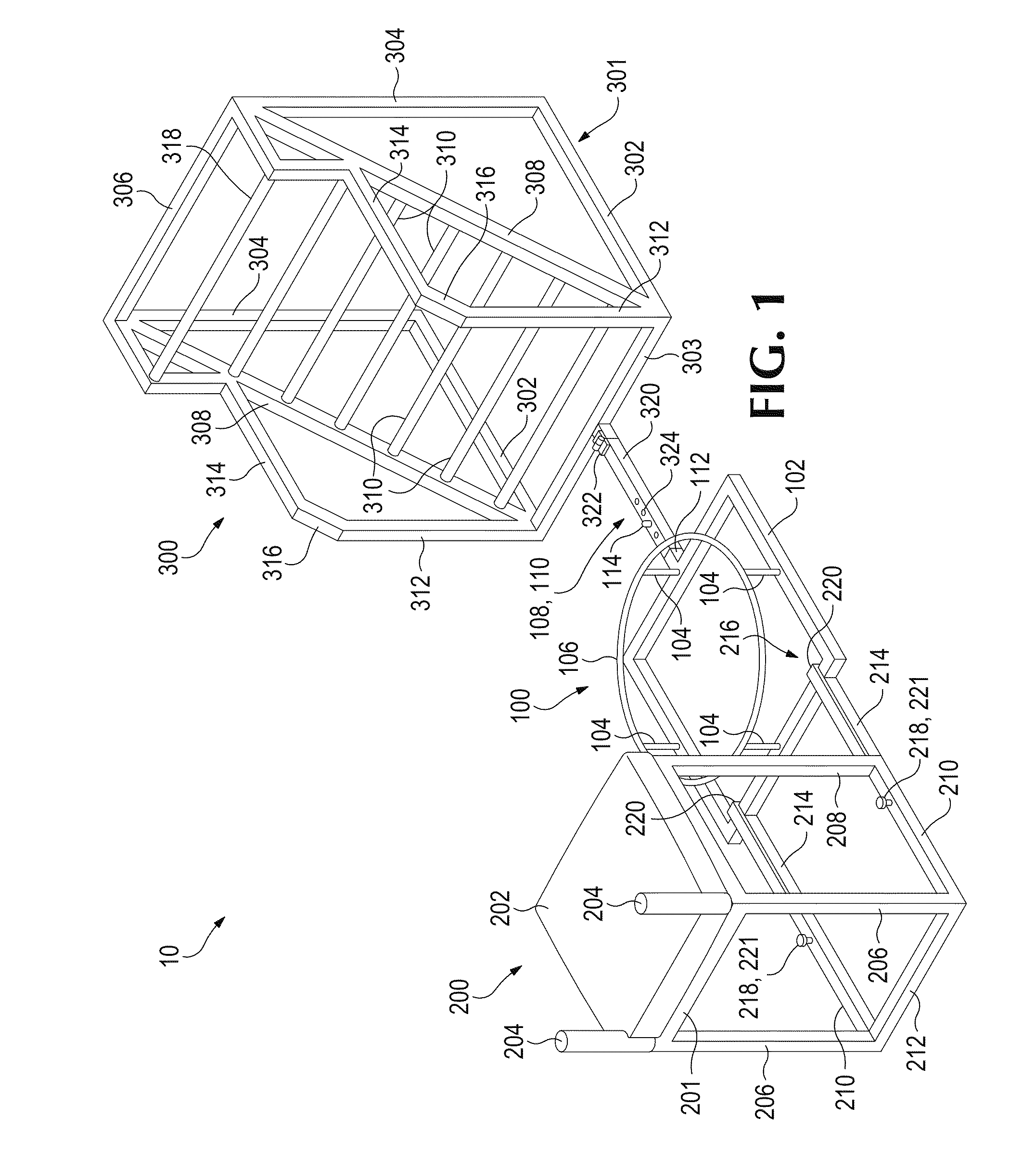 Whole body exercise apparatus for use with elastic spherical ball