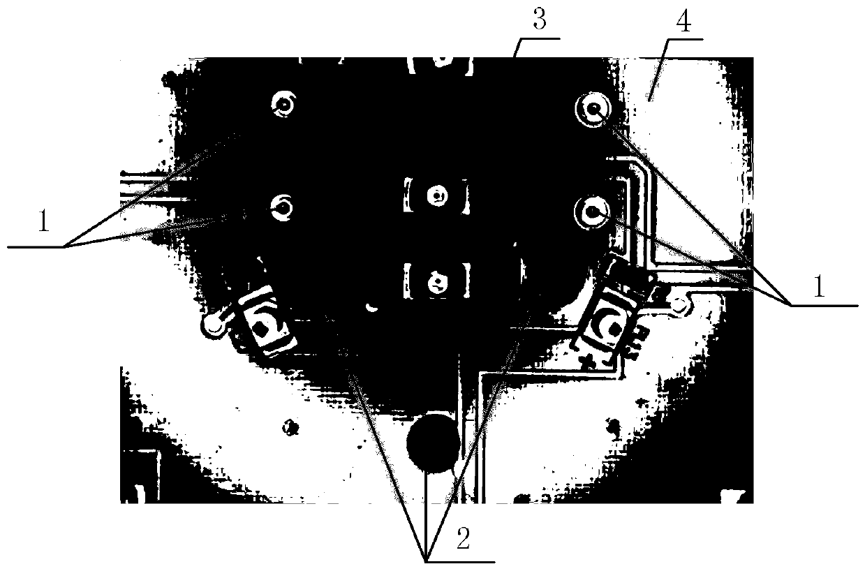 In-place motor assembly determination system and method based on intelligent camera