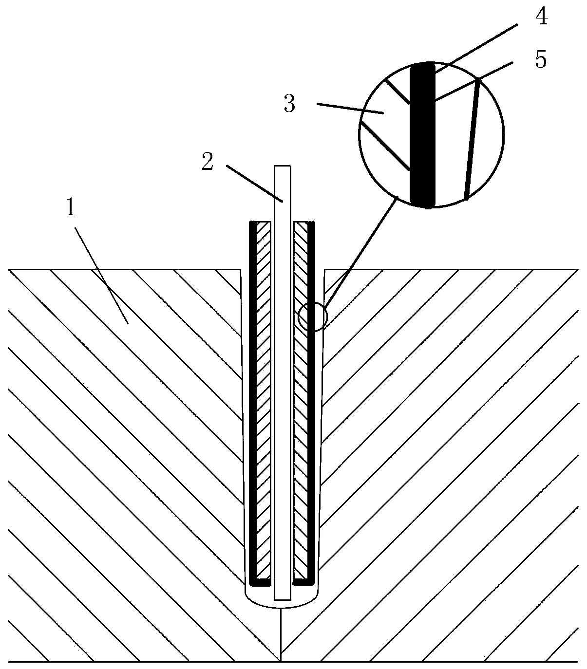 Preparation method of deep narrow gap consumable electrode gas protection welding current contact nozzle