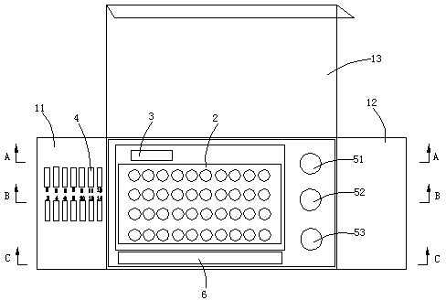 Method for rapidly detecting total concentration of chromium in water and detection kit