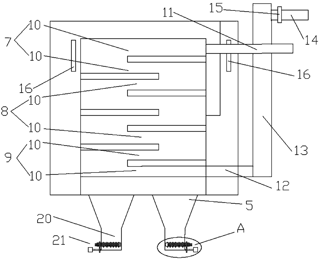 Needle-shaped calcined petroleum coke production technology and calcining furnace for technology