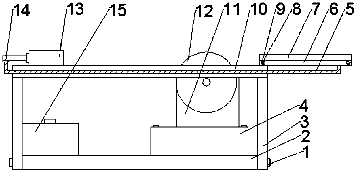 Aerated brick cutting device