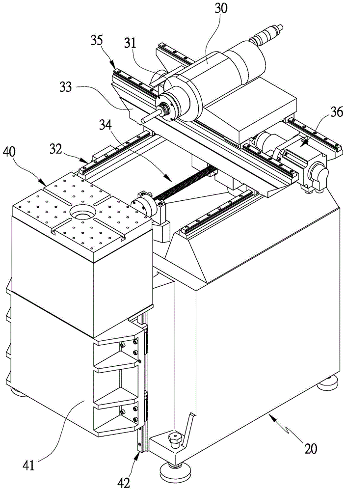 Horizontal processing machine