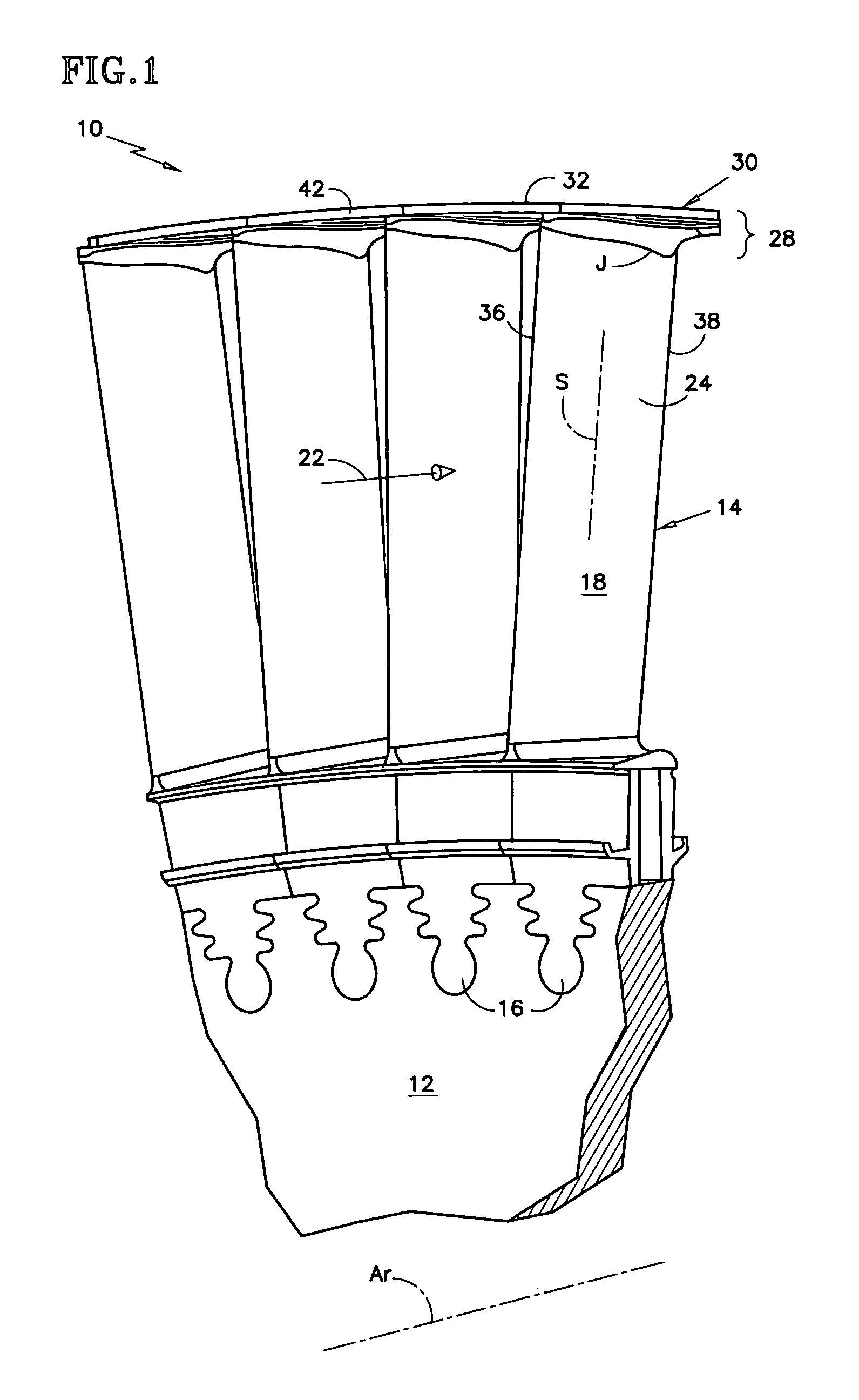 Rotor blade for a rotary machine