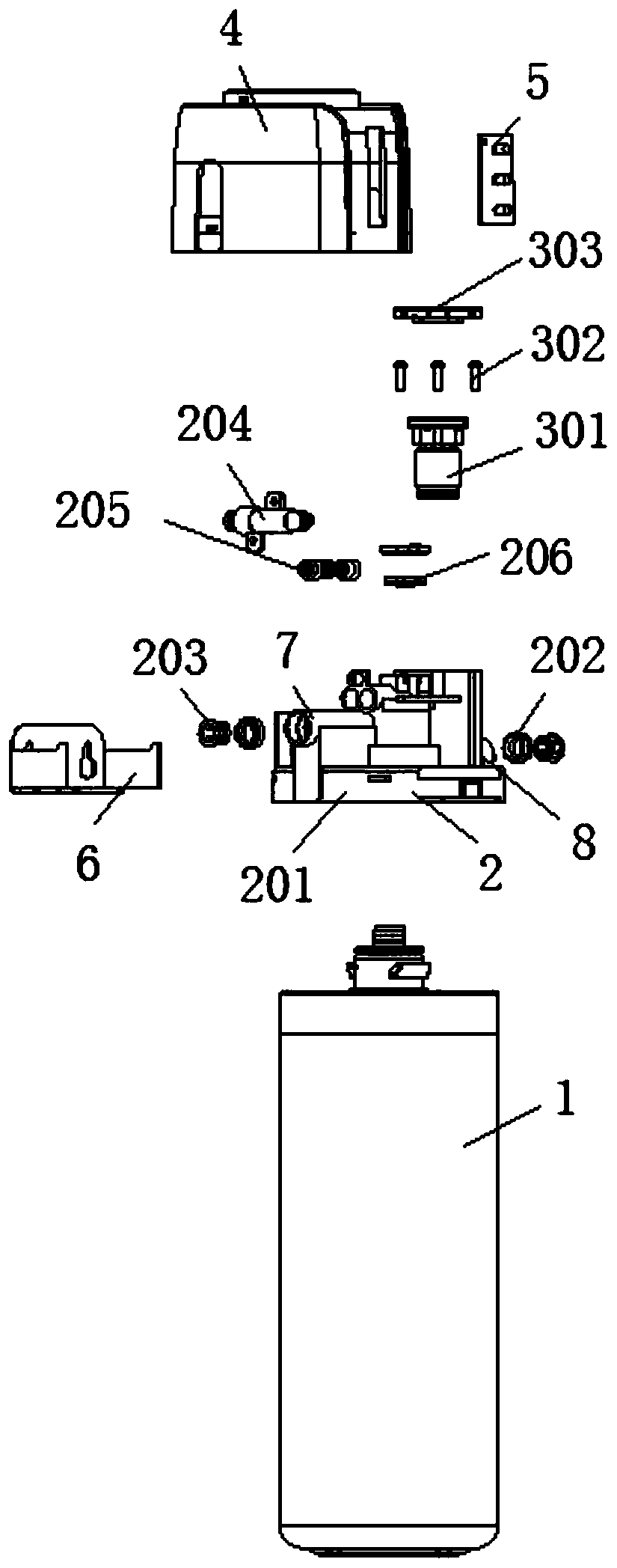 UVC-LED sterilization water purifier