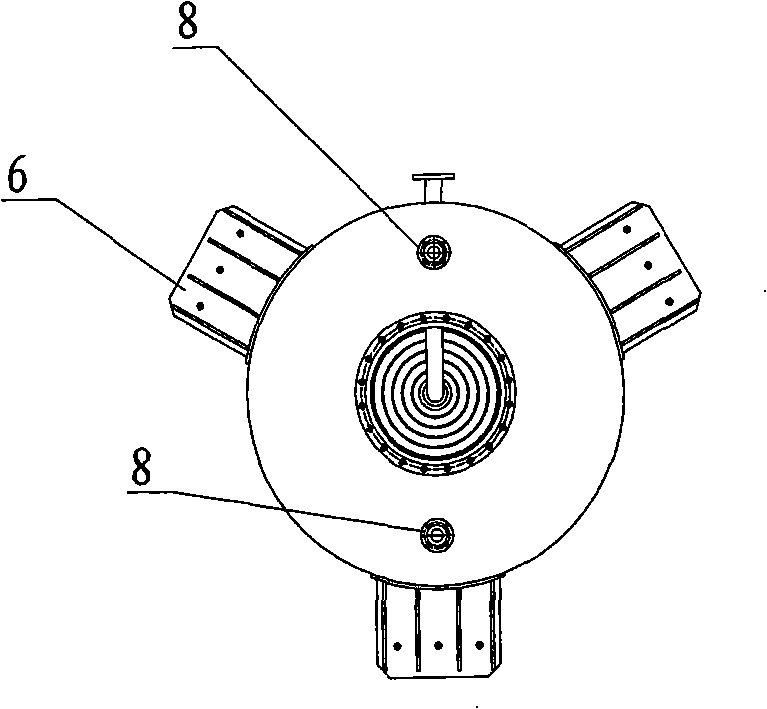 Treating method for organic refuse and special equipment therefor