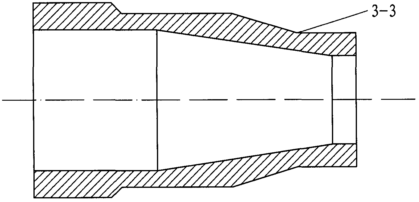 Preparation method of magnesium alloy variable-section cylindrical member by composite extrusion deformation