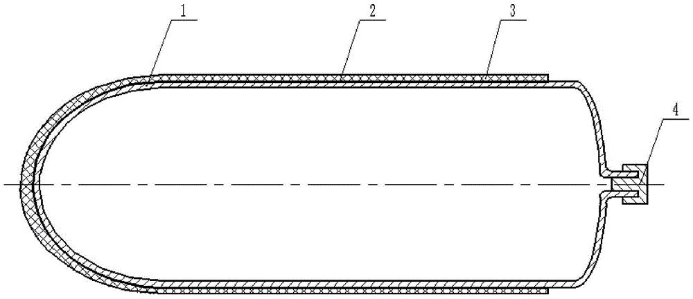 Barrel-shaped composite structural member overall molding method capable of achieving easy demolding