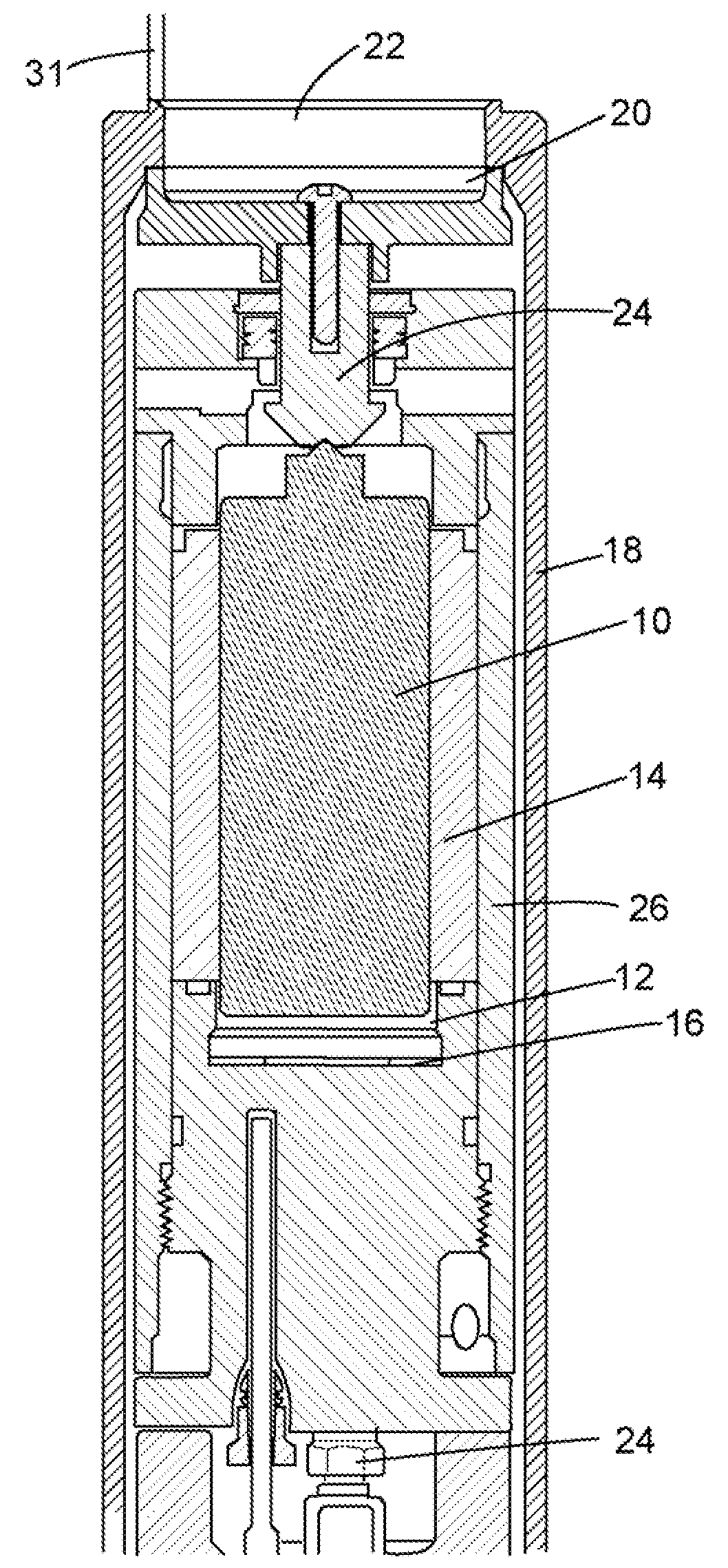 Method of determining the zero-clearance pressure in a controlled clearance piston gauge