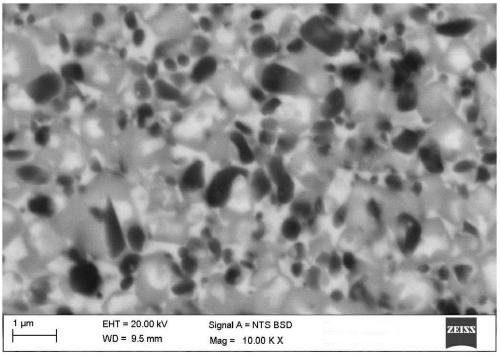 NbC-based lightweight metal cermet alloy with high wearing resistance and toughness and preparation method thereof