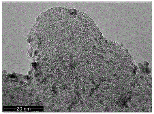 Palladium-copper binary alloy nanometer material, preparation method thereof and application thereof of serving as catalyst for electrocatalytic reduction