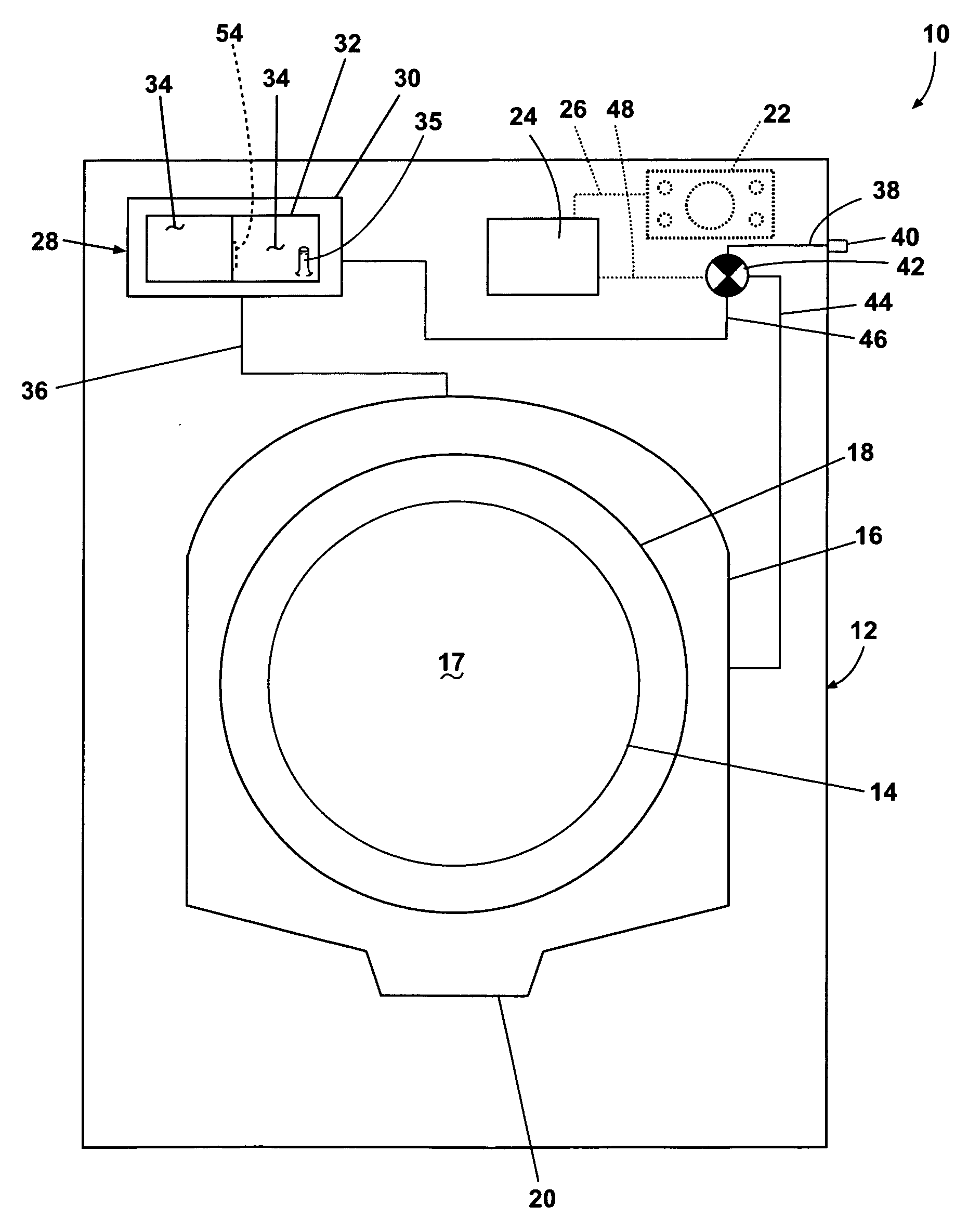 Method for converting a household cleaning appliance with a non-bulk dispensing system to a household cleaning appliance with a bulk dispensing system