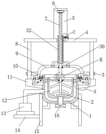 Vacuum purification furnace of high-purity aluminum for preparing semiconductor chip