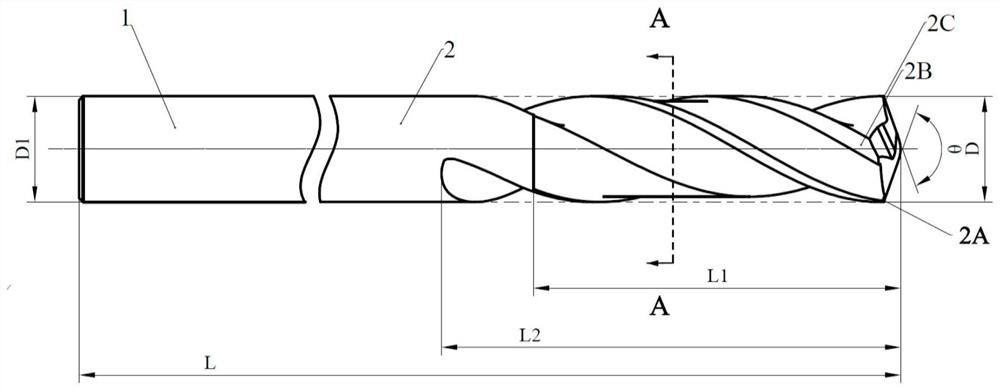 Drilling tool capable of realizing low-roundness error drilling