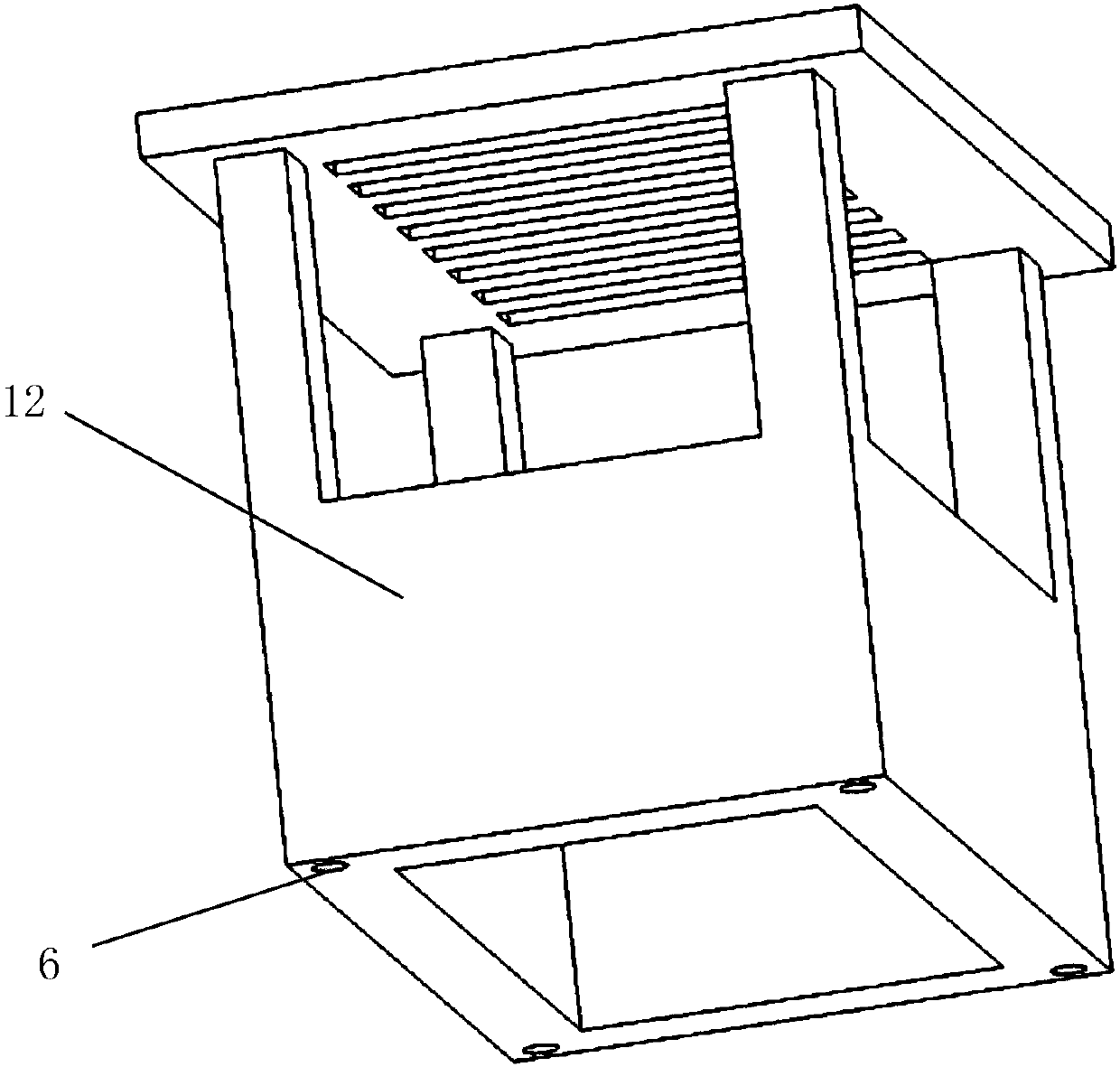 Intelligent drainage well cover device