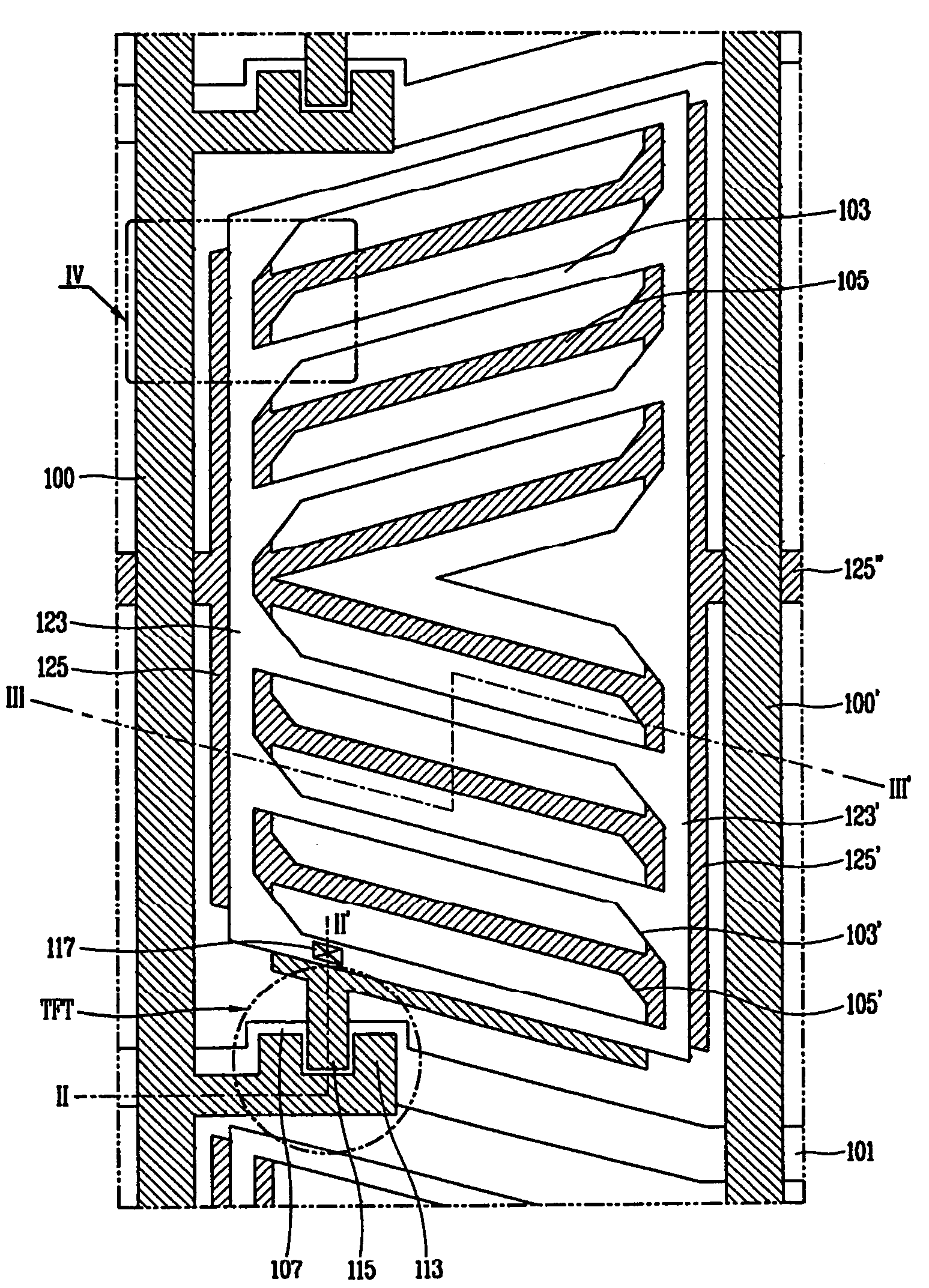 In-plane switching mode liquid crystal display device