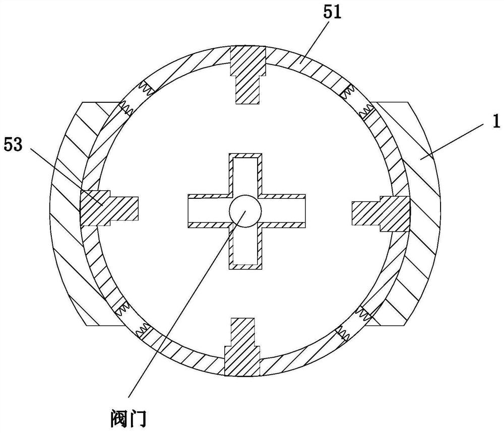 A multi-directional communication valve pipeline connection system