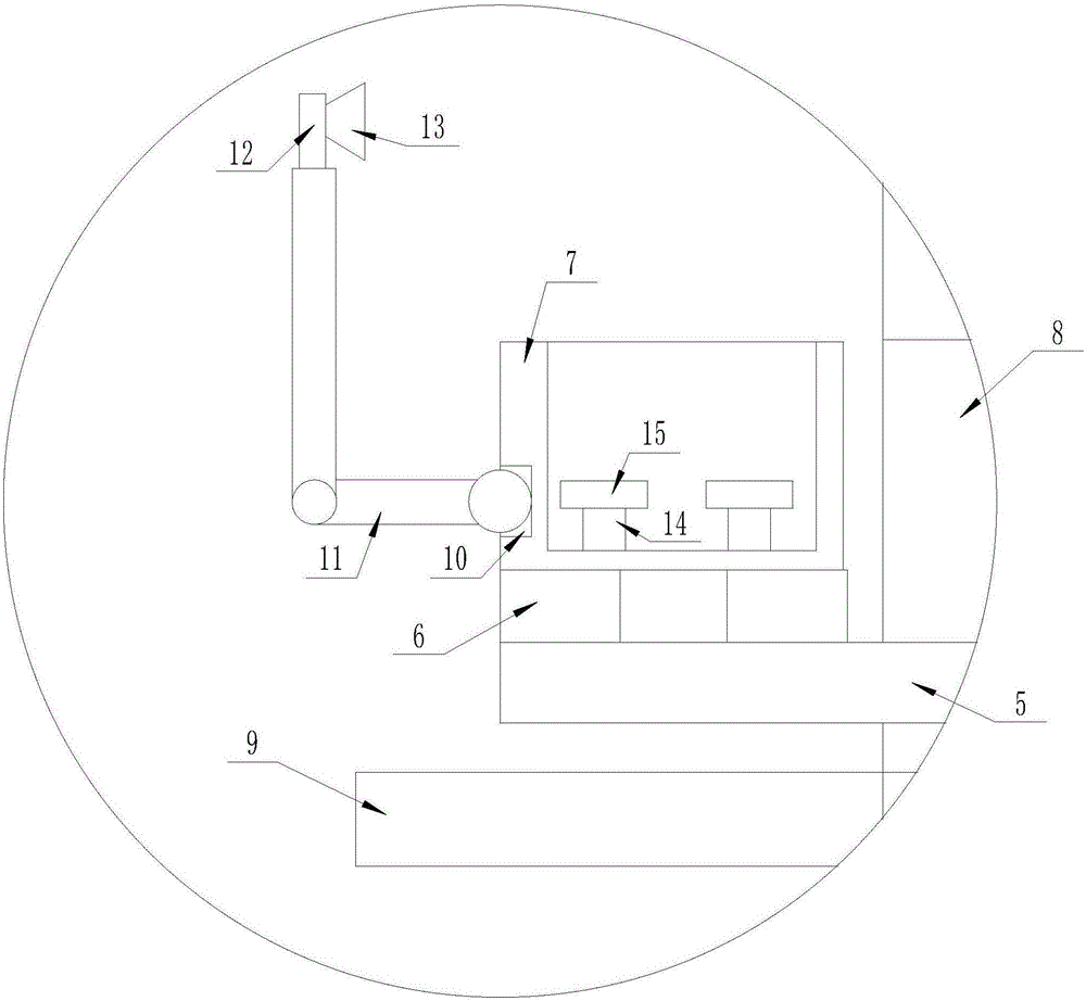 Barbecue carrying device with auto-changing paper function