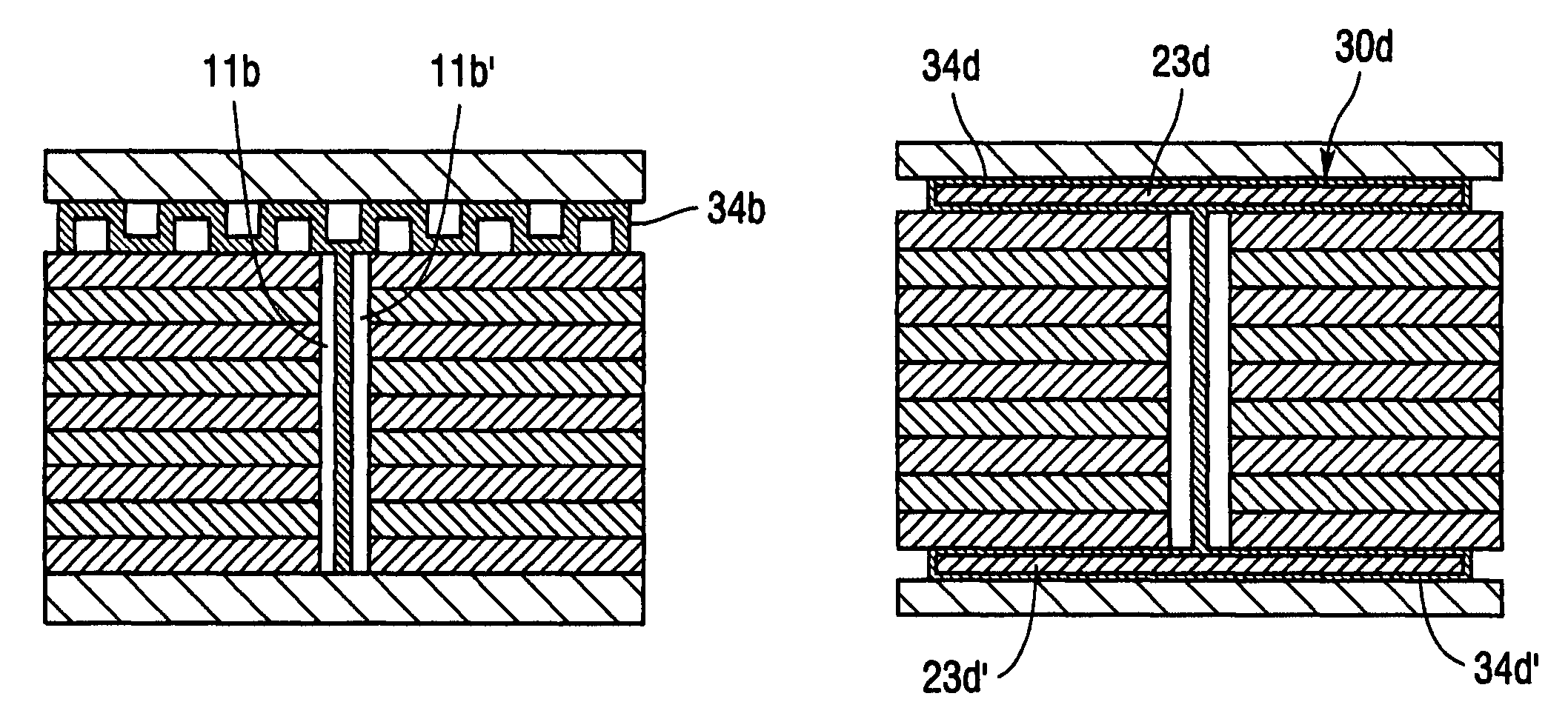 Tire tread railroad tie