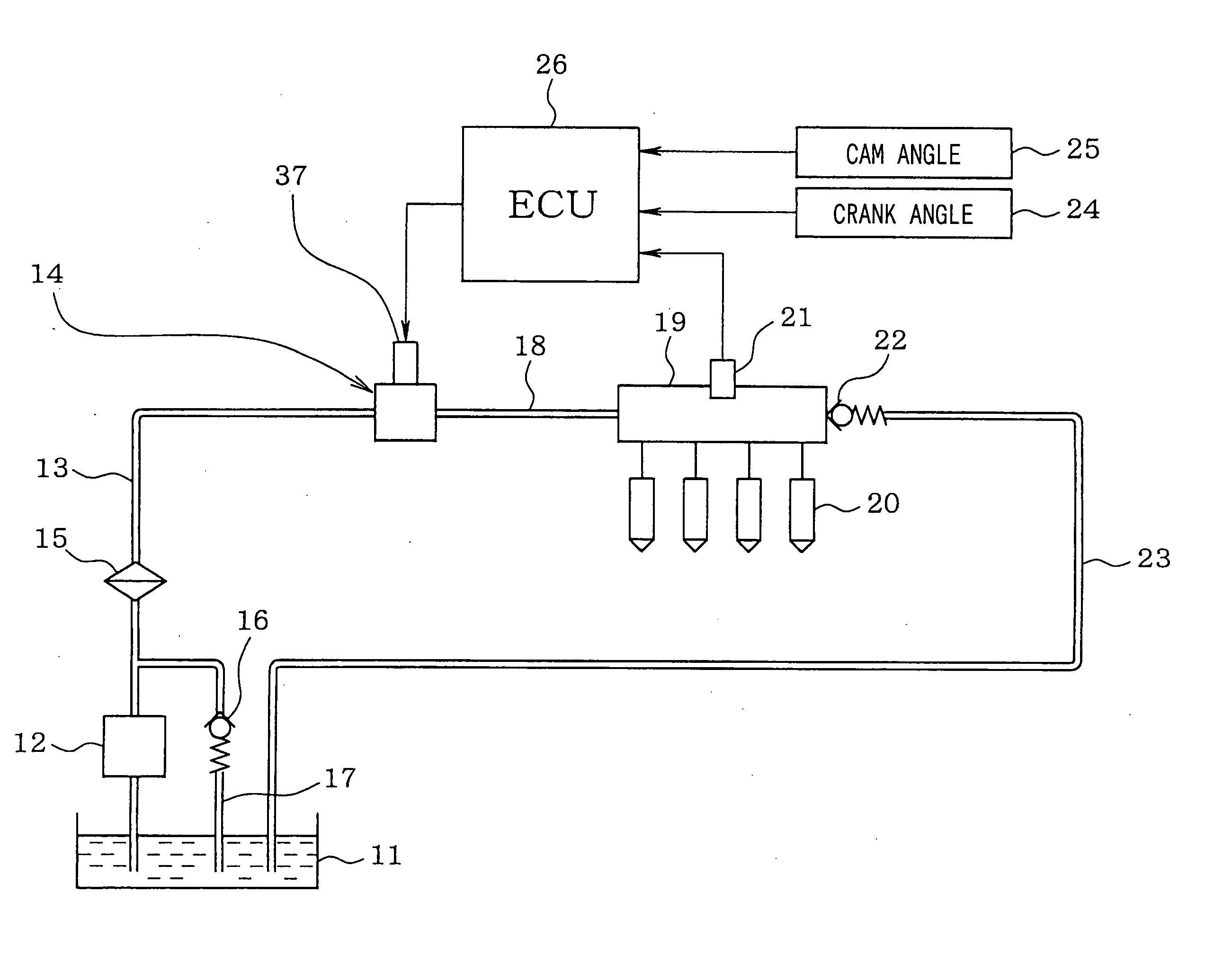 Fuel supply system of internal combustion engine