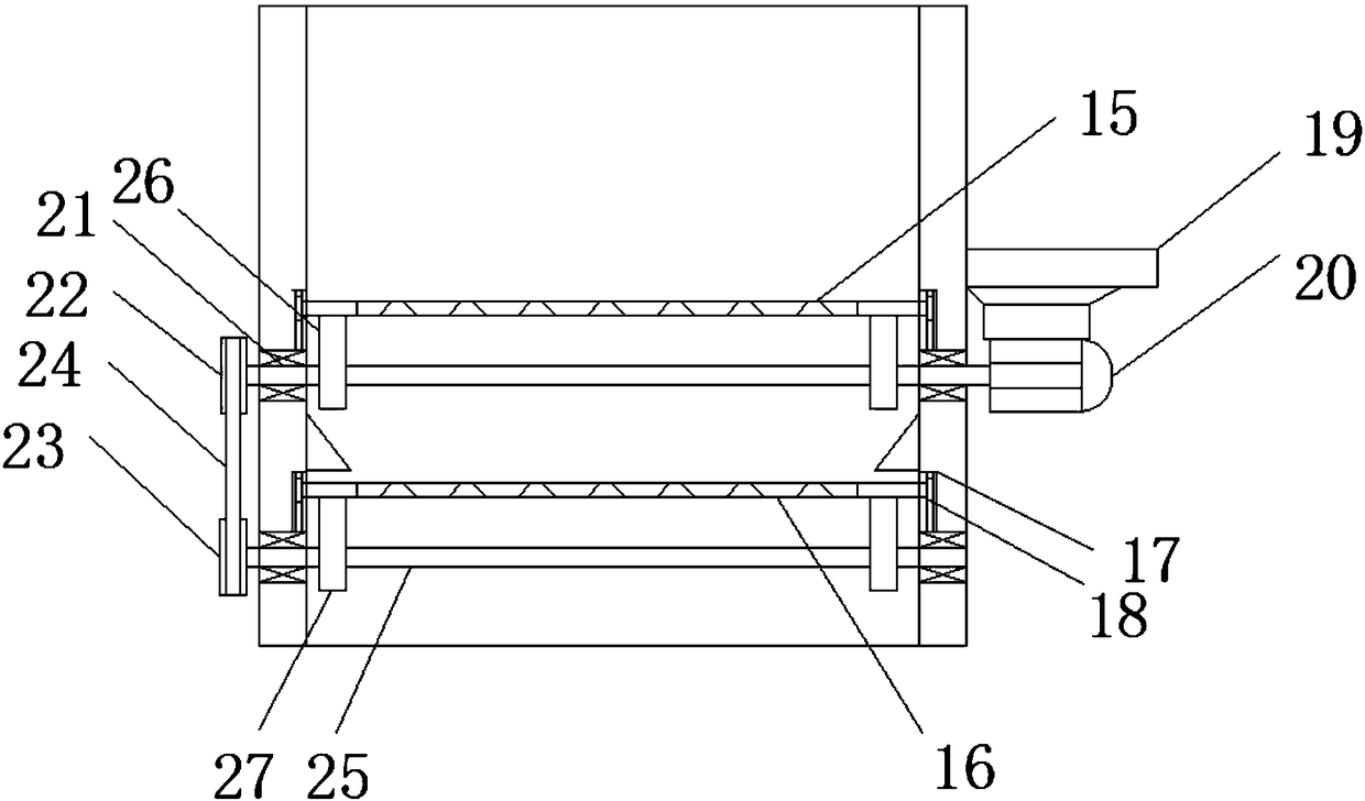 Rice bran separation equipment for rice polishing