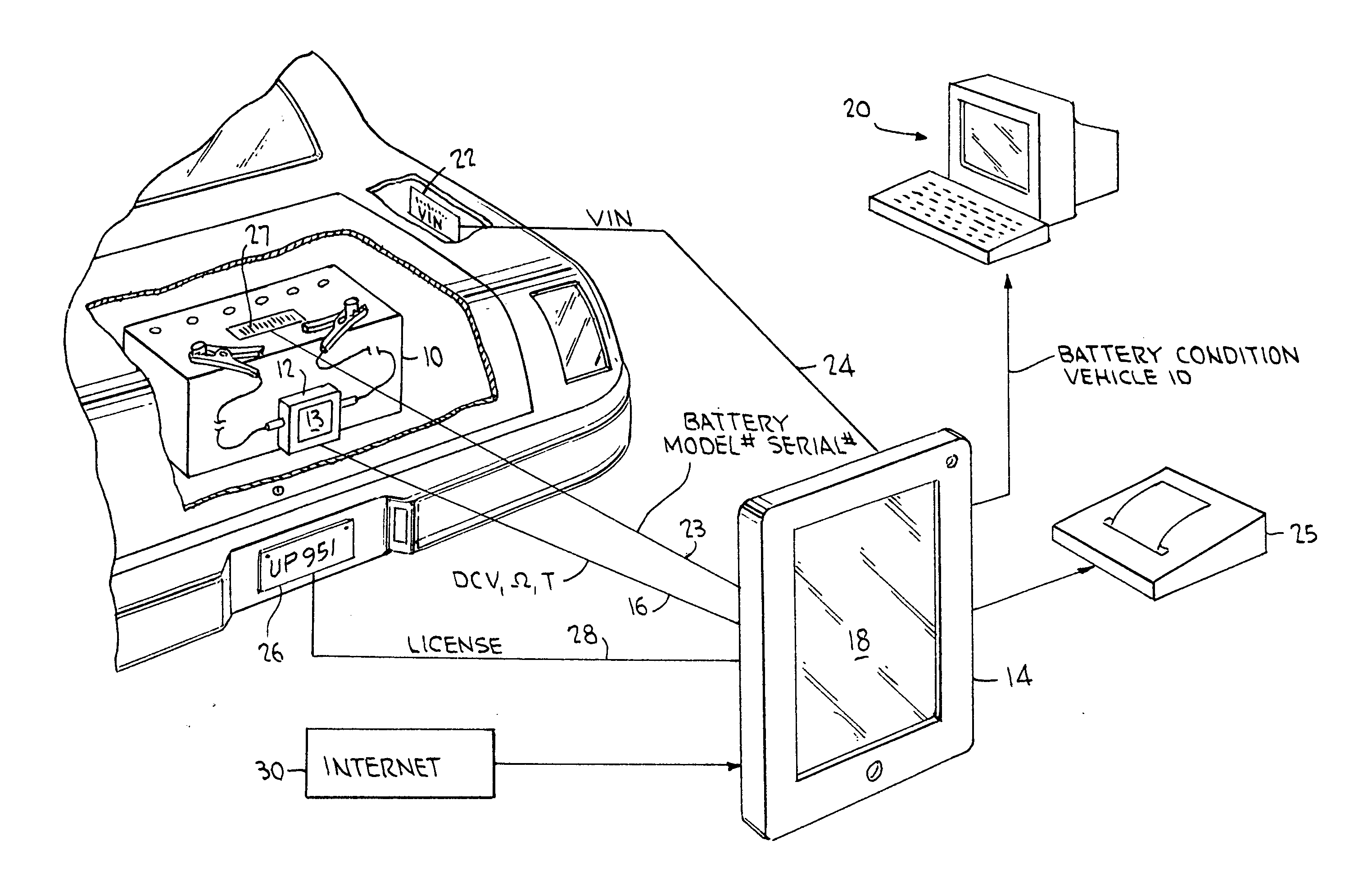 Tester for equipment, apparatus or component with distributed processing function